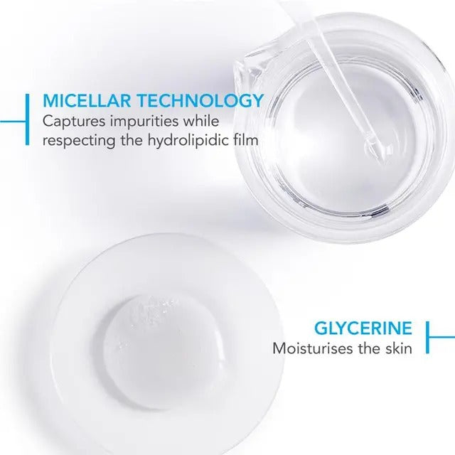 Bioderma Hydrabio H2O Micellar Water 100ml – Hydrating cleanser for dehydrated, sensitive skin.