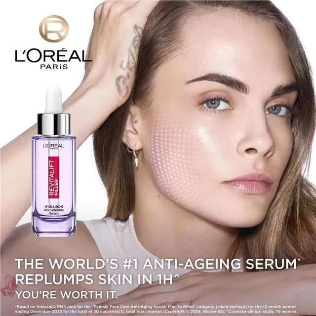 L'Oreal Revitalift Filler Hyaluronic Acid Serum 30ml
