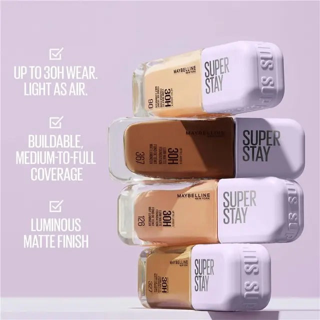 Maybelline Superstay Lumi Matte 30H Foundation shade 356