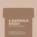 Swisse Vitamin D 500 Capsules – supports bone, teeth, and immune health; aids calcium absorption; daily supplement.