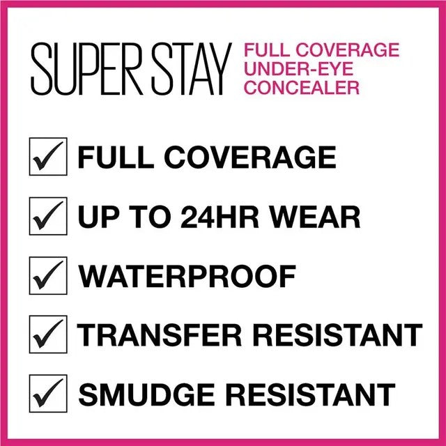Maybelline Superstay Concealer 10 Fair 7mL