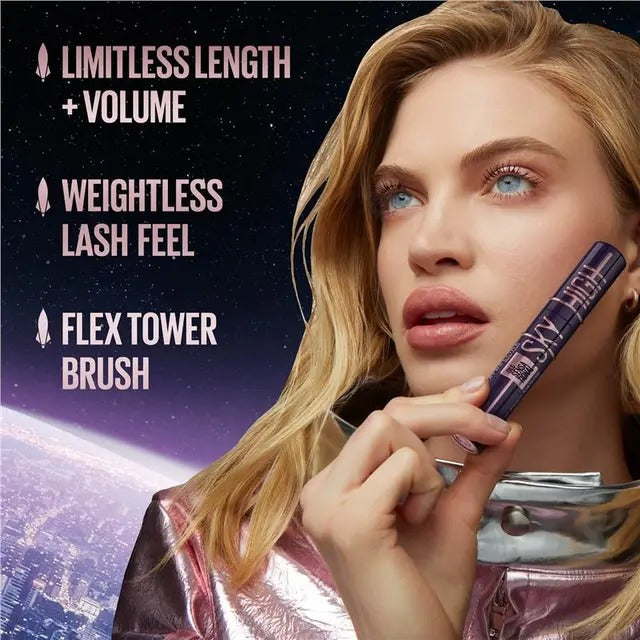 Maybelline Sky High Mascara Plum Twilight for full volume and length