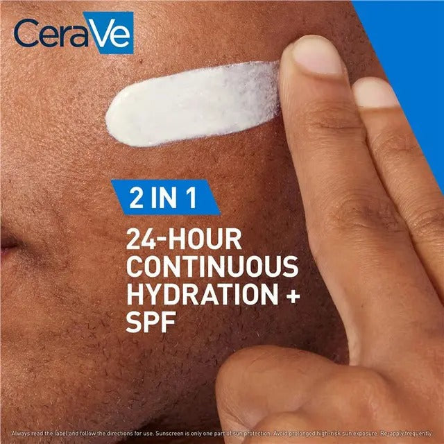 CeraVe SPF 50 face moisturiser with ceramides and hyaluronic acid