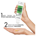 Dercos Anti-Dandruff DS Shampoo 200ml for normal to oily hair, reducing flakes and soothing scalp