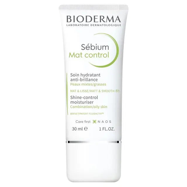 Bioderma Sebium Mat Control Mattifying Moisturiser for Oily Skin 30ml, product image 2