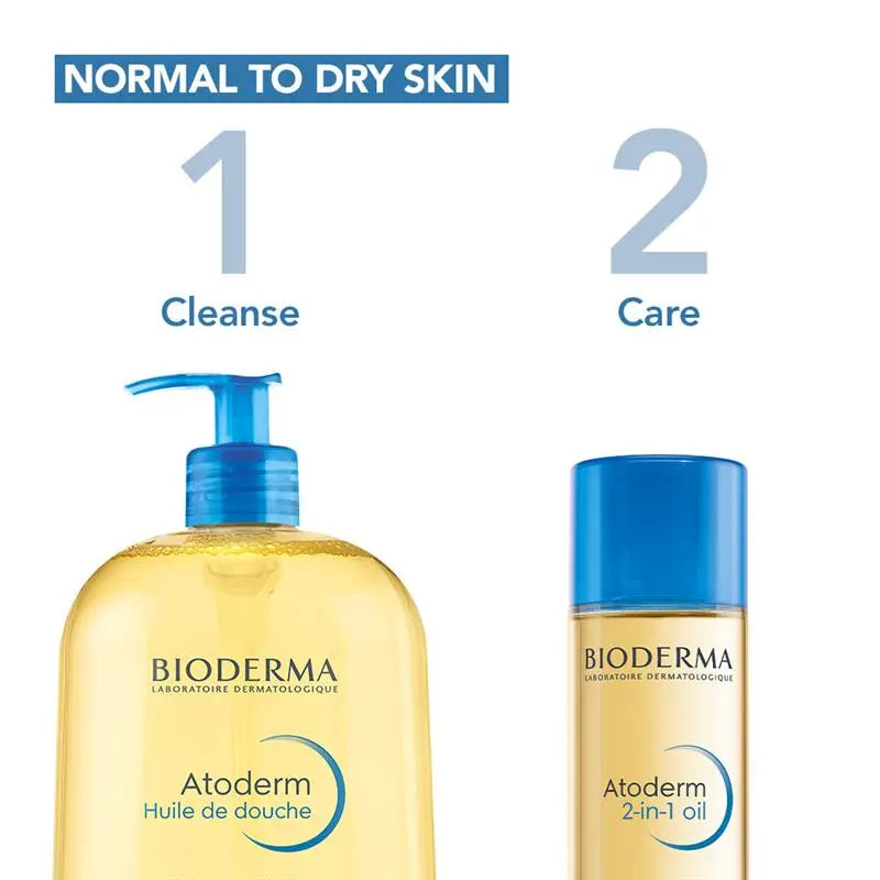 Bioderma Atoderm 2 in 1 Dry Body Oil 150ml, product image 3