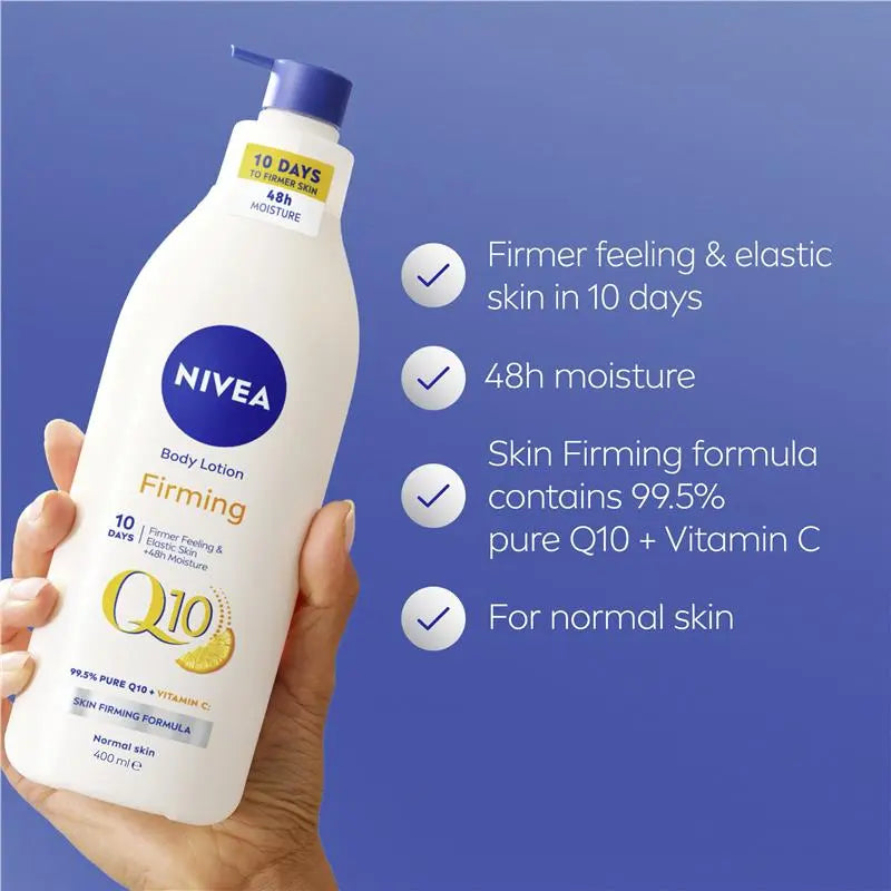 NIVEA Body Firming Lotion Q10 Plus Vitamin C Normal Skin 400ml, product image 3
