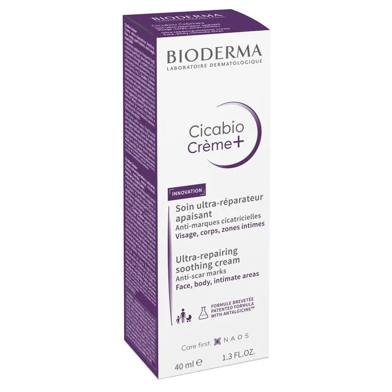 Bioderma Cicabio Crème+ Soothing and Hydrating Restorative Cream 40ml, product image 3