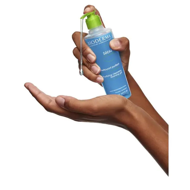 Bioderma Sebium Gel Moussant Gel Cleanser For Oily Skin 200ml, product image 3