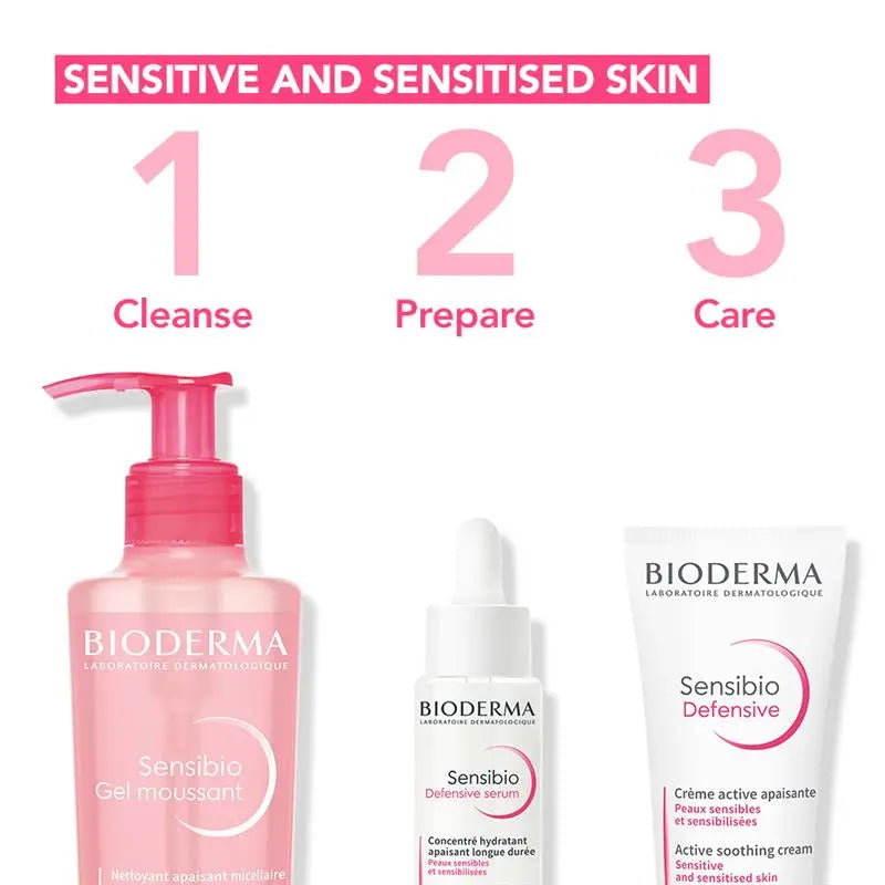 Bioderma Sensibio Gel Moussant Gel Cleanser for Sensitive Skin 200ml, product image 3