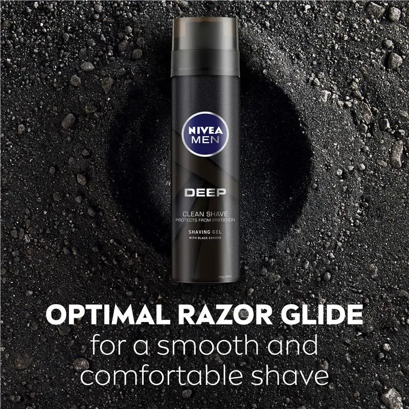 NIVEA for Men Deep Shave Gel 200ml, product image 3