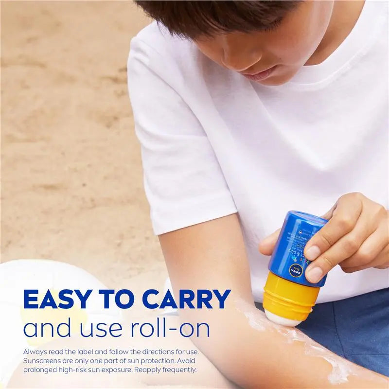 NIVEA Sun Kids Protect & Play SPF50 Sunscreen Roll On 65ml, product image 3