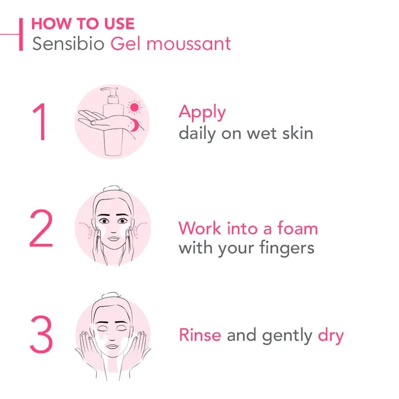 Bioderma Sensibio Gel Moussant Gel Cleanser for Sensitive Skin 200ml, product image 4