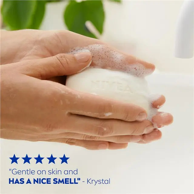 NIVEA Crème Soft Soap Bar Moisturising 100g Twin Pack, product image 5