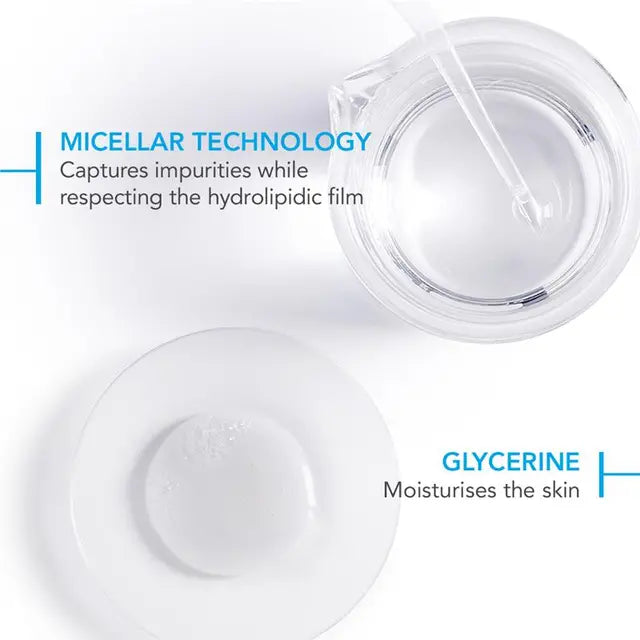 Bioderma Hydrabio H2O Hydrating Micellar Water Cleanser for Dehydrated Skin 100ml, product image 5