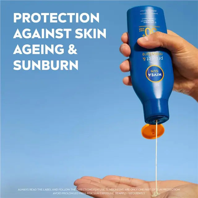 NIVEA Sun Protect & Moisture SPF50+ Sunscreen Lotion 200ml, product image 5