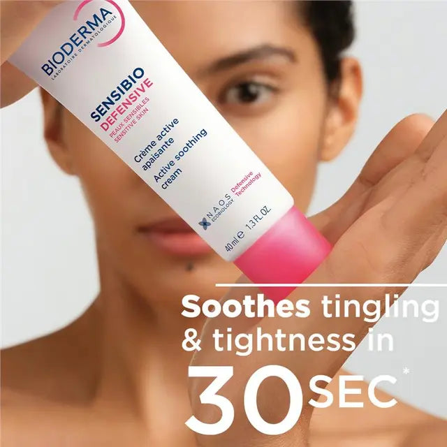 Bioderma Sensibio Soothing Defensive Light Moisturiser for Sensitive Skin 40ml, product image 5