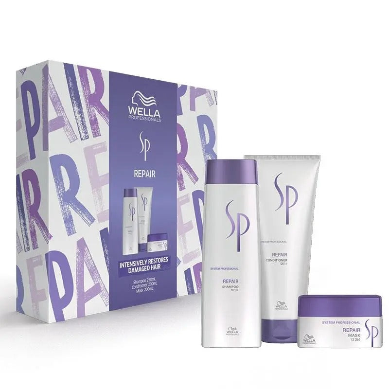 Wella SP Repair Trio Gift Set for Damaged Hair