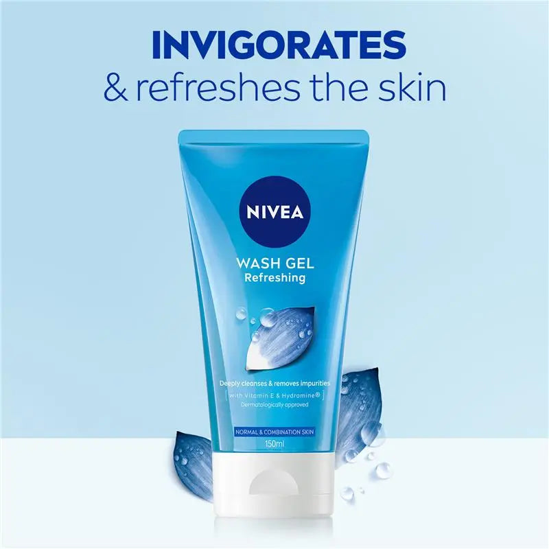 NIVEA Daily Essentials Refreshing Face Wash Cleanser 150ml, product image 6