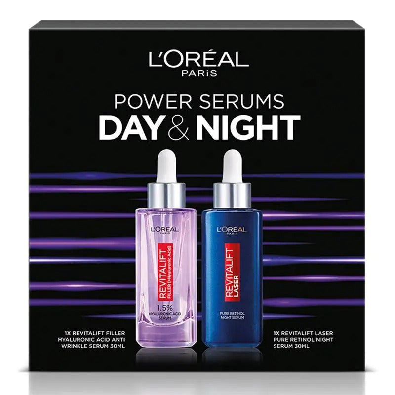 L’Oreal Paris Revitalift Filler & Laser Day Night Serum Set