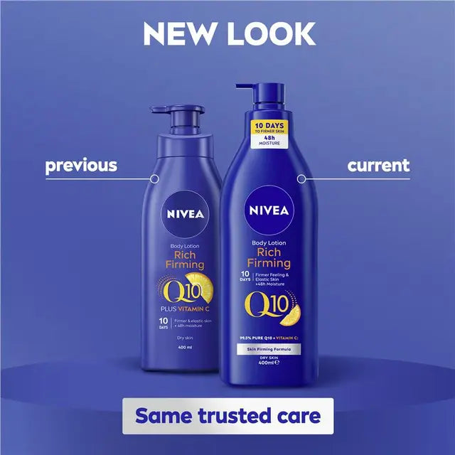 NIVEA Body Firming Lotion Q10 Plus Vitamin C Dry Skin 400ml, product image 8