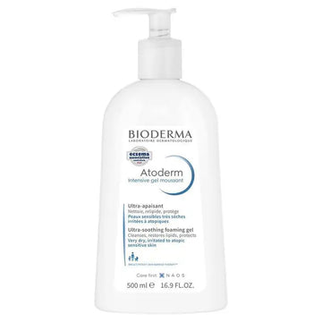 Bioderma Atoderm Intensive Gel Moussant Hydrating Foaming Cleanser 500ml