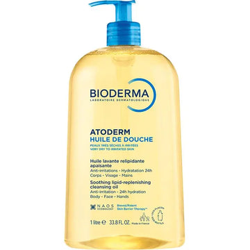 Bioderma Atoderm Ultra-Nourishing Shower Oil Cleanser 1L