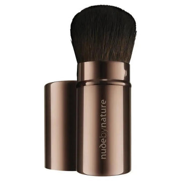 Nude by Nature Travel Brush 10 – compact makeup brush with soft bristles for flawless application.