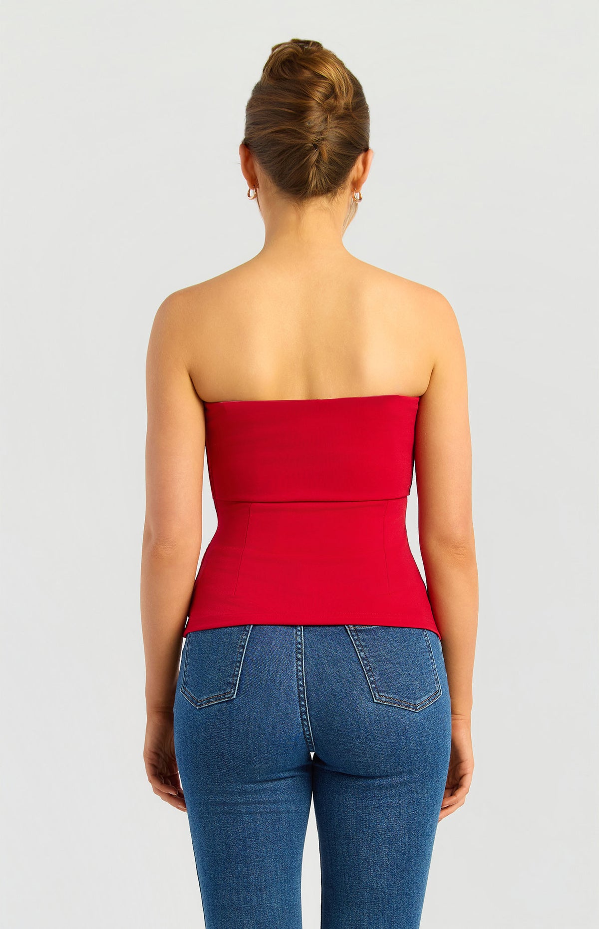 Bandeau Top With Front Sash Detail (WTO928B)