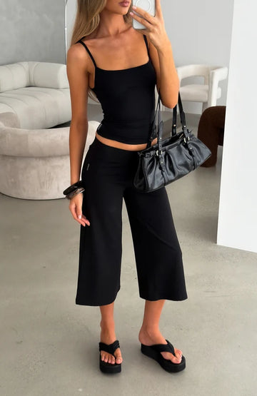 Can't Go Wrong Singlet Black | Stylish Women's Tank Top