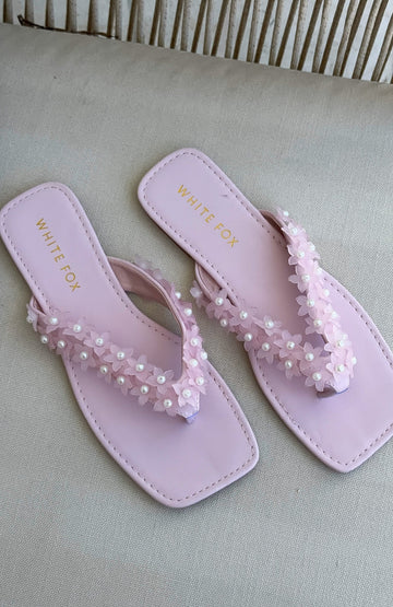 Lyle Thong Sandals Baby Pink | Women's Pink Summer Sandals
